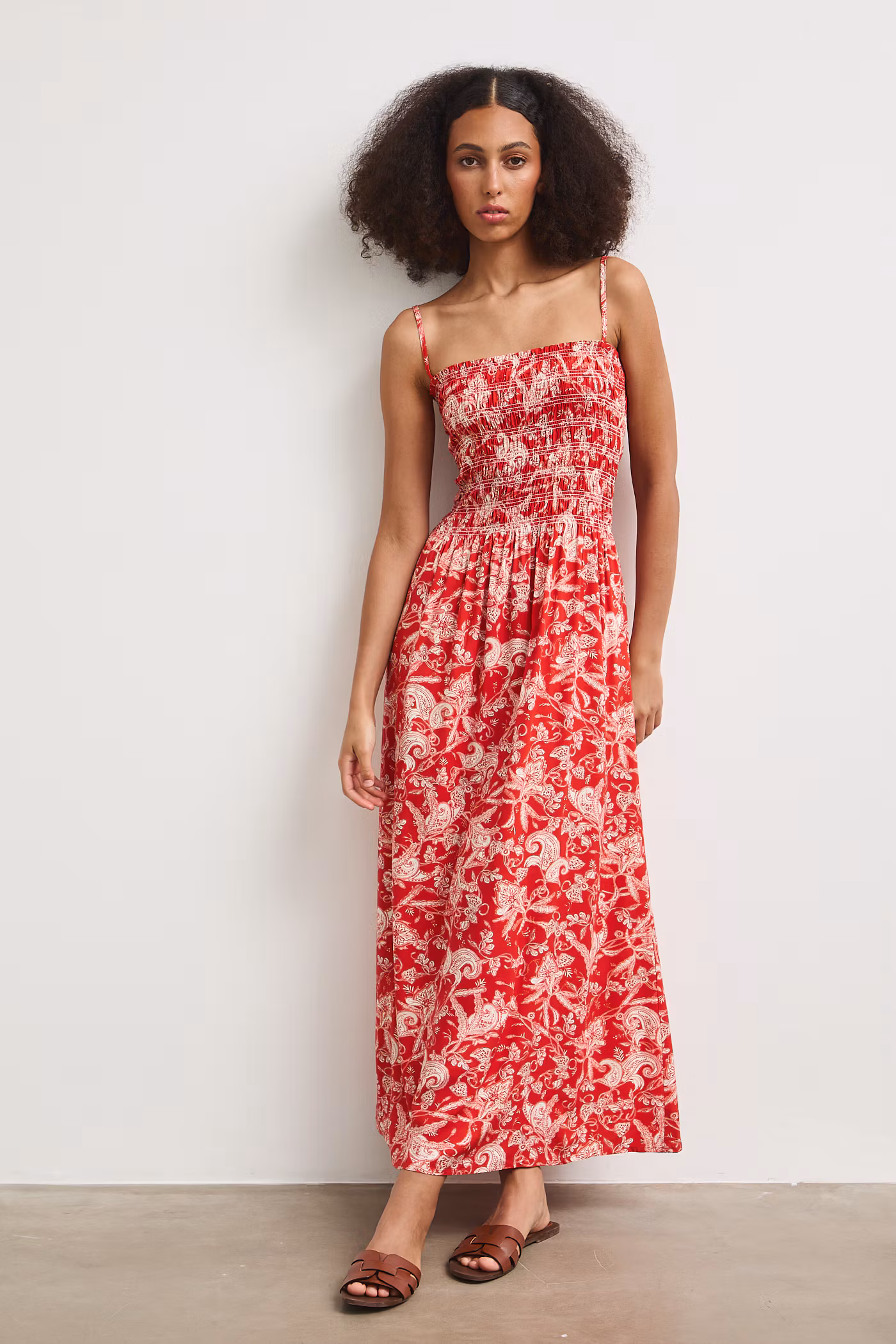 oranżowa-czerwień-sukienka-dla-ciepłej-wiosny-true-spring-wardrobe